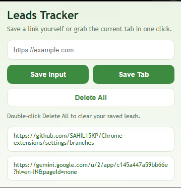 Leads Tracker